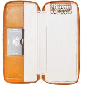Tanish Genuine NDM leather Bank Locker Key Pouch  Mediu...